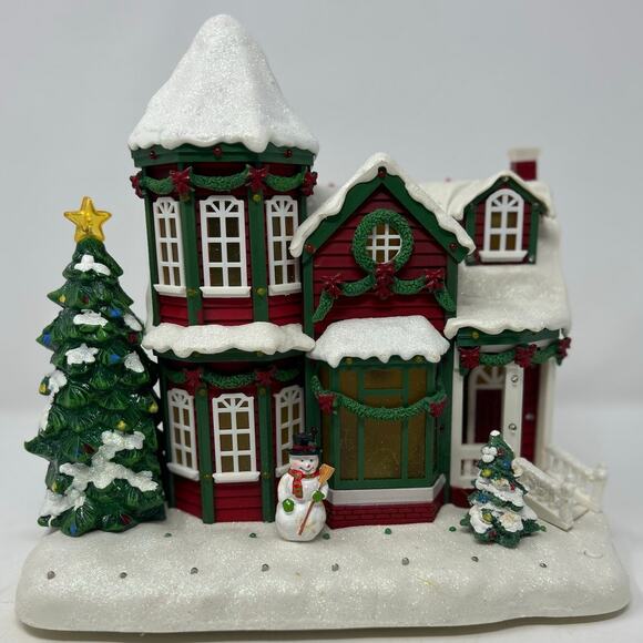 Avon‎ Animated Lights Holiday House Battery Operated - Picture 1 of 9